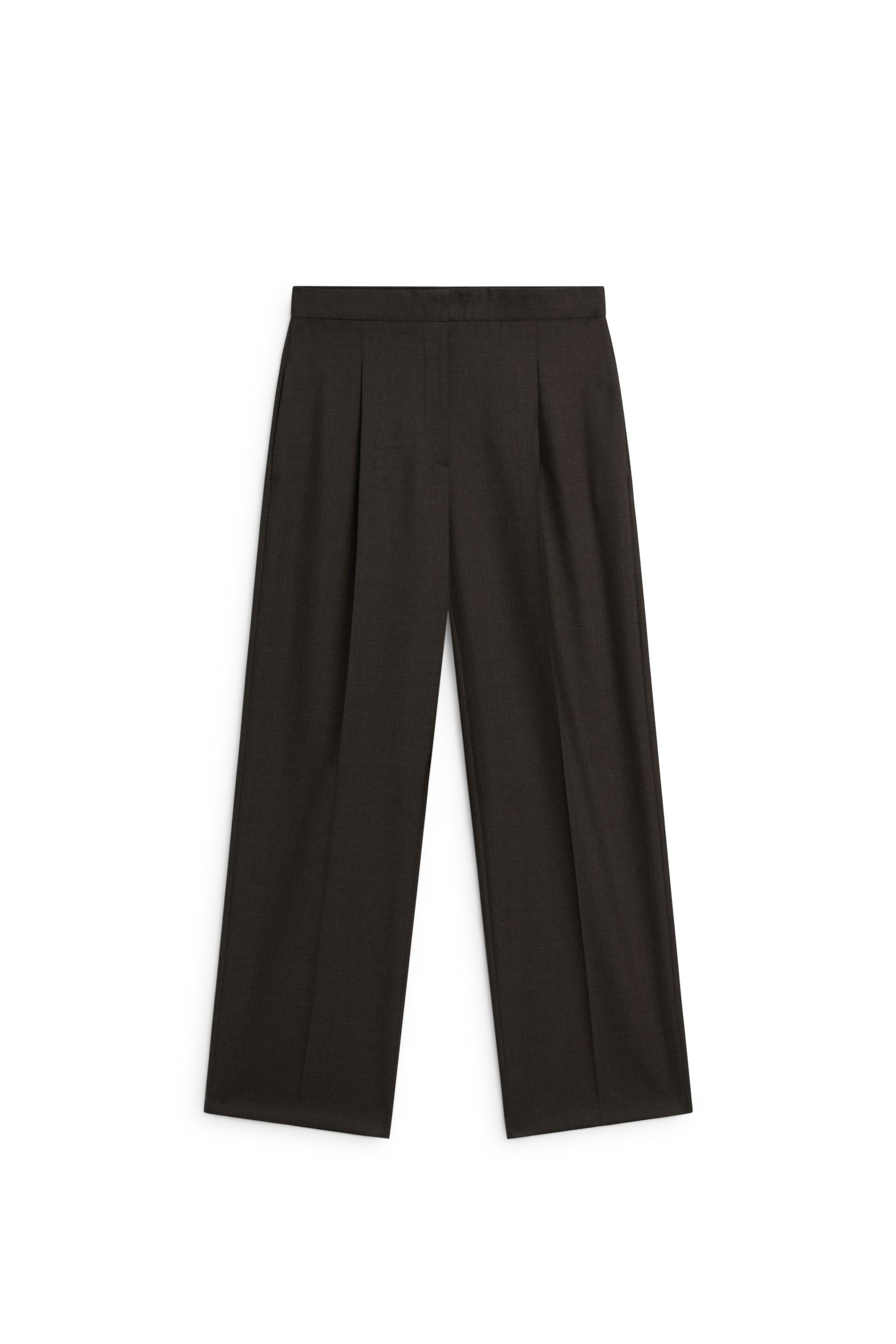 100% Wool Straight-leg Pants - Limited Edition | Massimo Dutti UK