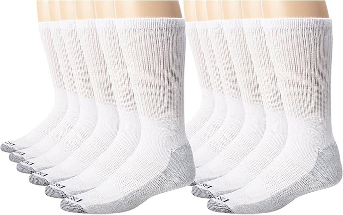 Dickies Men's Dri-Tech Comfort Crew Sock | Amazon (US)