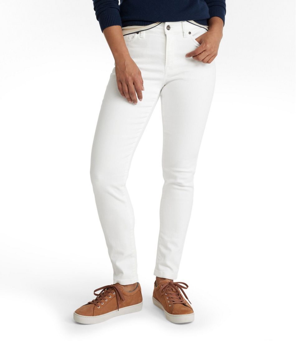 Women's True Shape Jeans, Classic Skinny Colors Denim | L.L. Bean