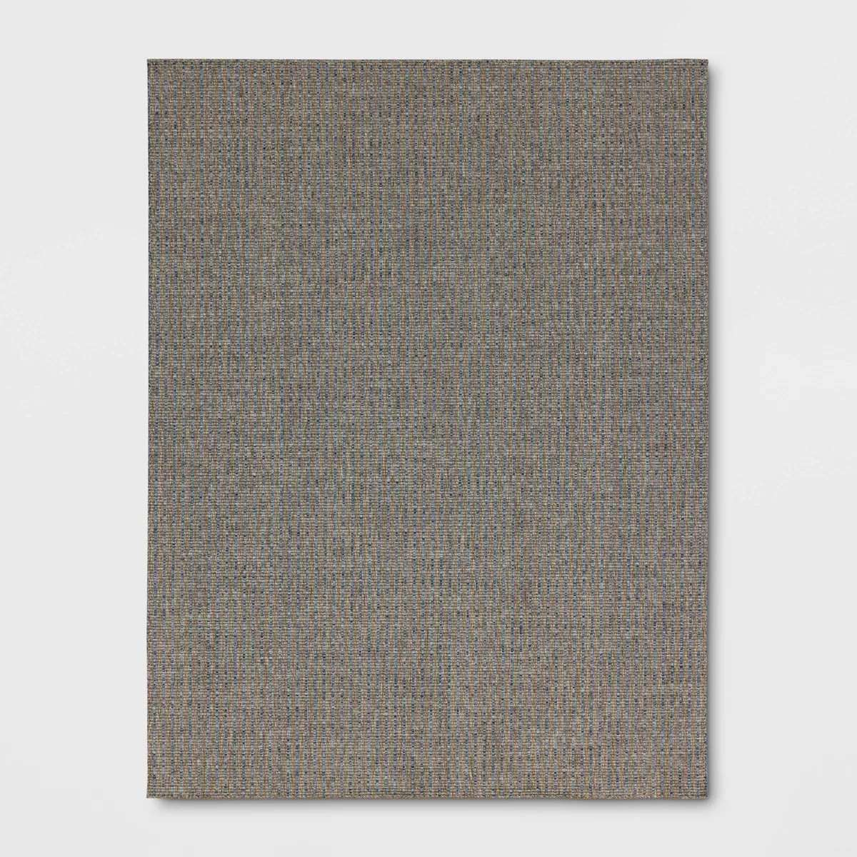 5'3"x7' Vertical Rectangular Flat Woven Outdoor Area Rug Blue - Threshold™ | Target