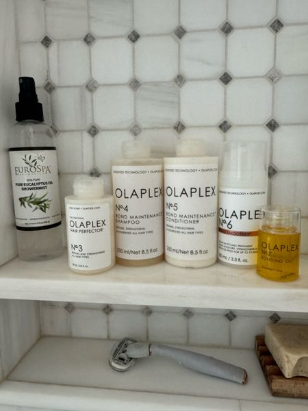 Olaplex No3 is one of those holy grail hair products. Use it once a week to have your best hair ever.

I’m loving their maintenance shampoo and conditioner right now. Helps keep my color fresh and is moisturizing without weighing down my hair or making it oily. 

The smoothing products are great for giving you that fresh from the salon finish. 

But if you’re only buying one it’s No 3 that you want 👍🏼

#LTKBeauty #LTKFindsUnder50 #LTKOver40