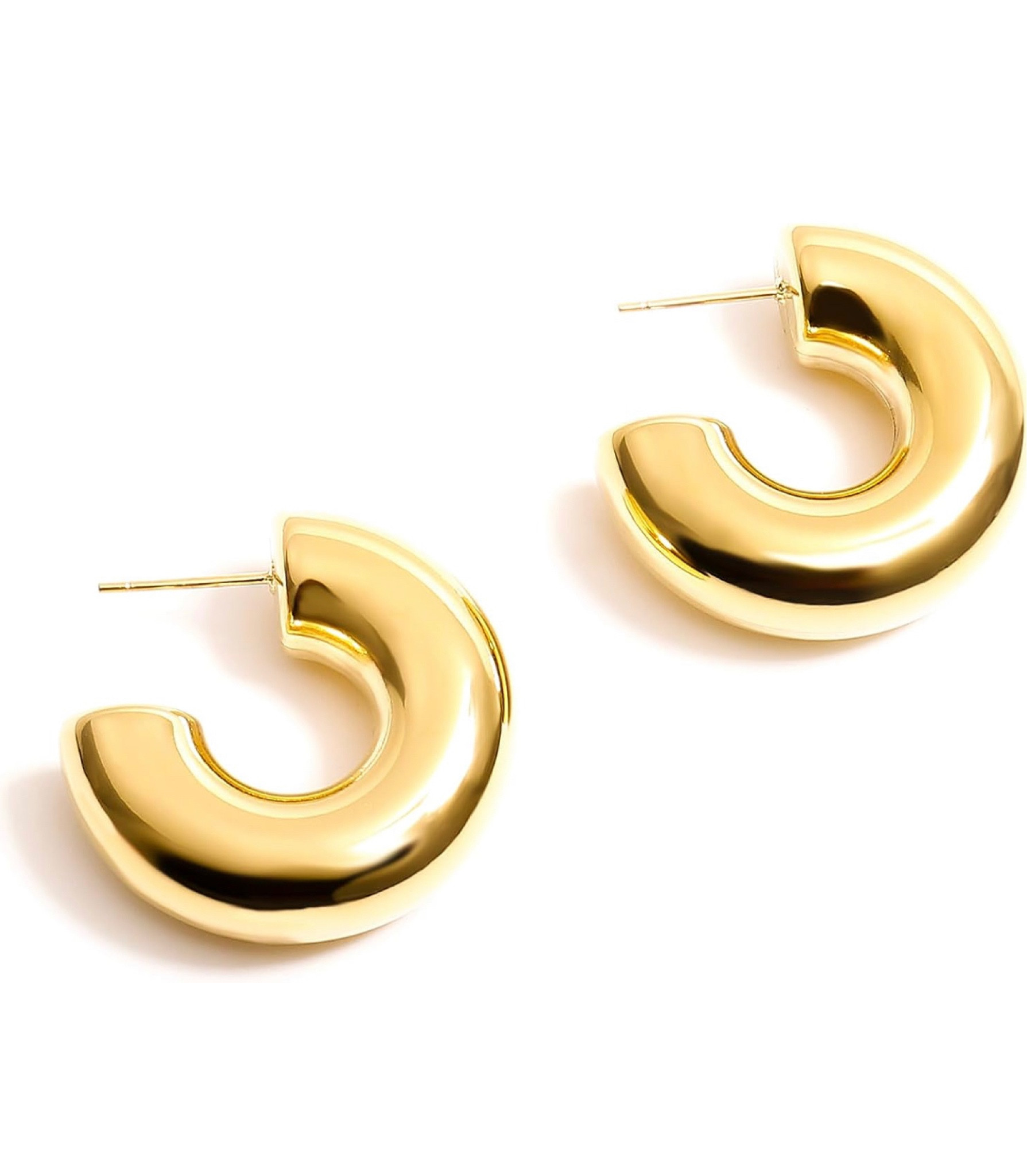 It girl earrings gold! 

#LTKbeauty #LTKunder50 #LTKFind