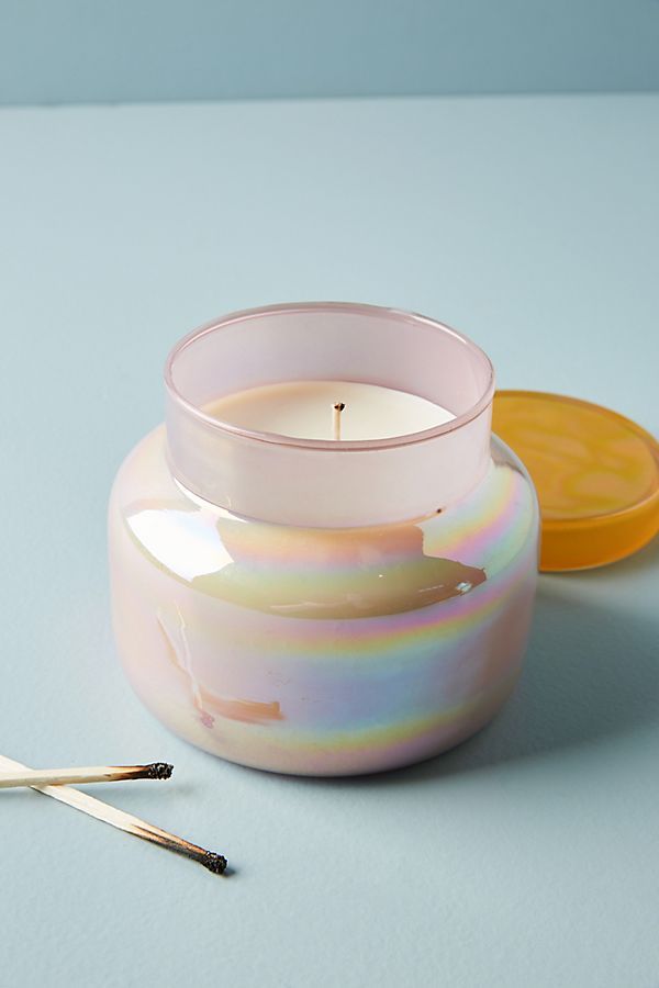 Capri Blue Iridescent Jar Candle | Anthropologie (US)