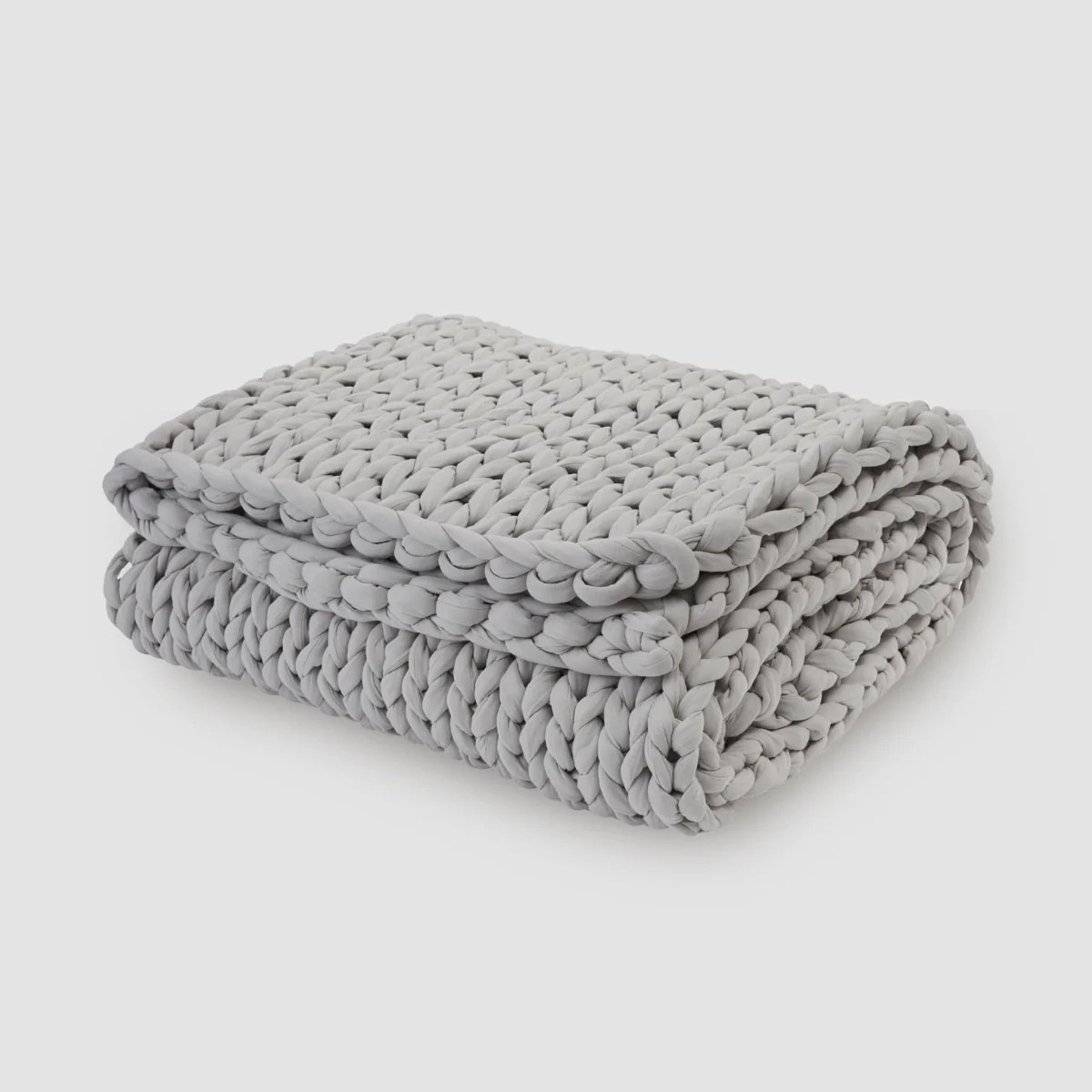 Cotton Weighted Blanket - Moonstone Grey / 10 | Bearaby US