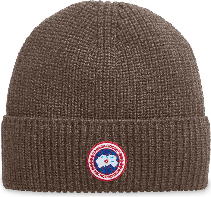 Canada Goose Arctic Disc Ribbed Toque Beanie | Nordstrom | Nordstrom