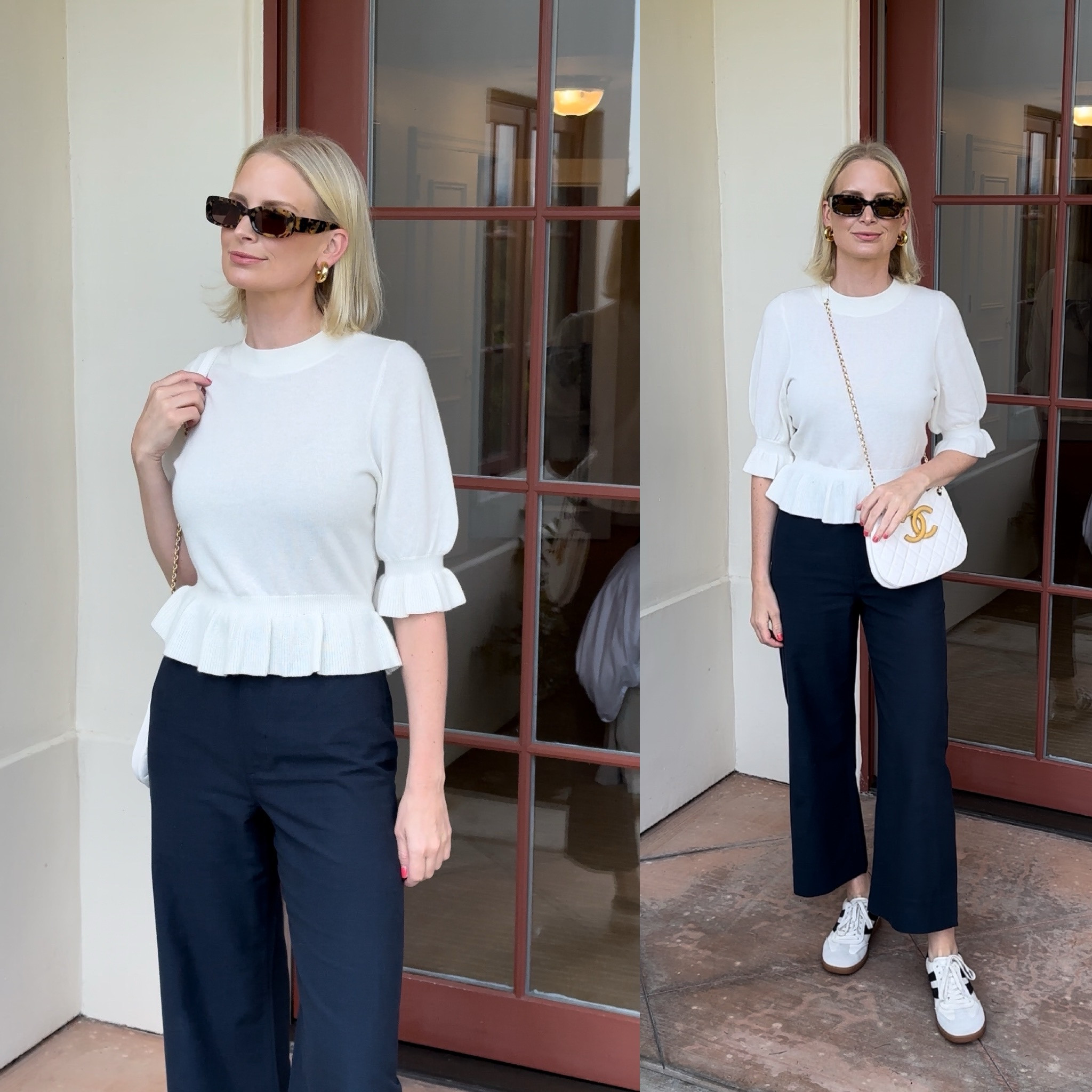 #nsale sweater styled casually! Perfect travel day outfit ✈️ wearing a small in the sweater and 4 in the pants! 

#LTKxNSale #LTKShoeCrush #LTKFindsUnder100