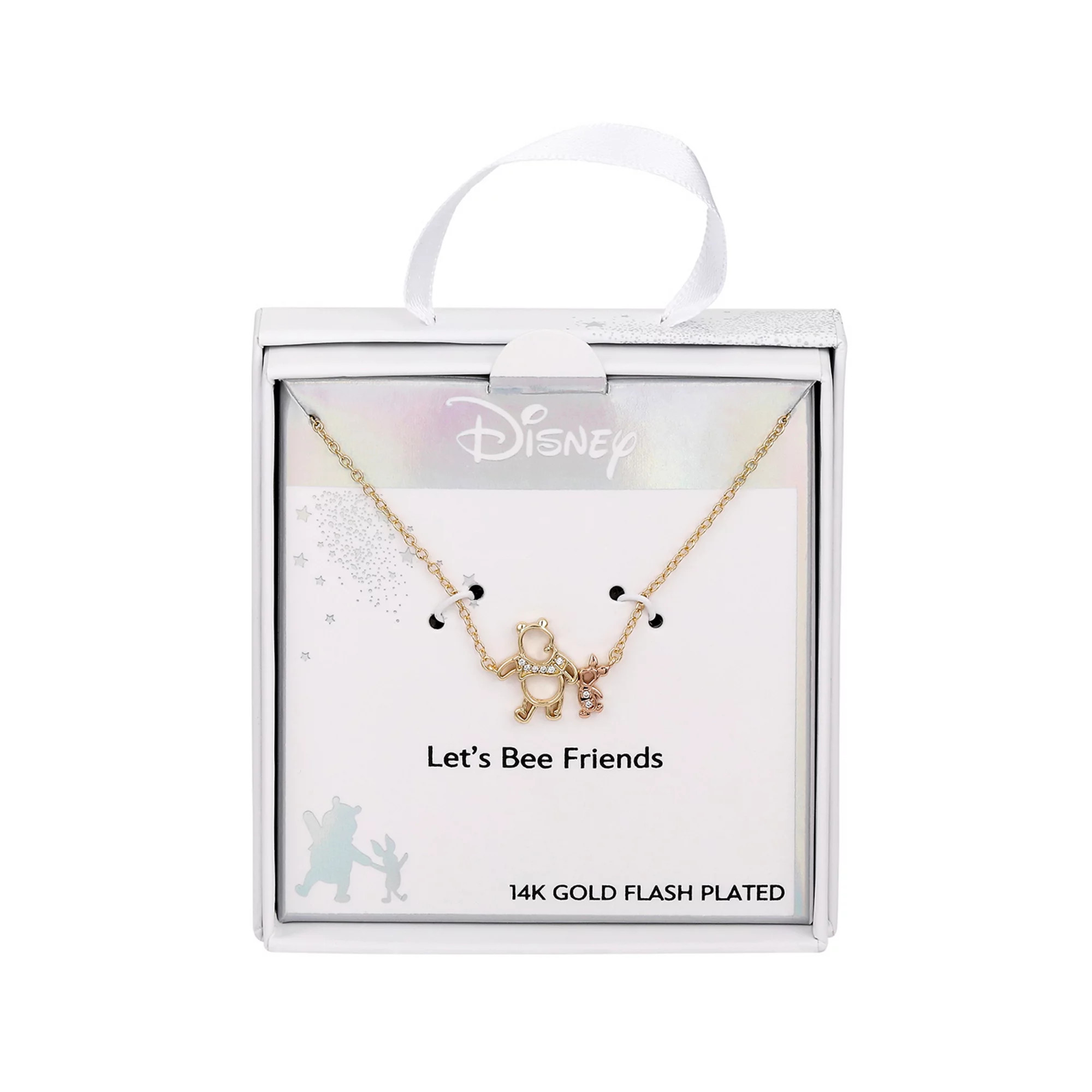 Disney's Winnie the Pooh 14k Gold Flash Plated Cubic Zirconia Necklace | Kohl's