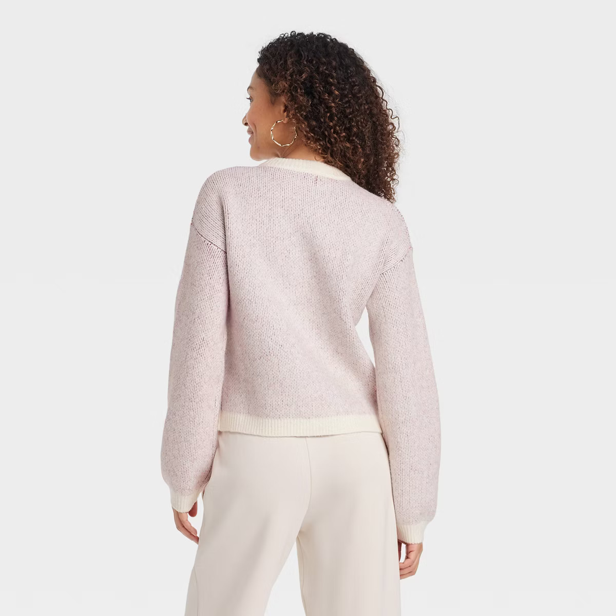 Women's Holiday Crewneck Pullover Sweater - A New Day™ | Target