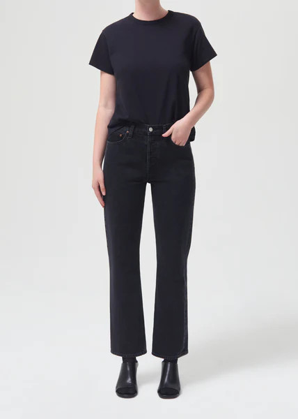 Mid Rise Relaxed Boot 29.5" in Relinquish | AGOLDE