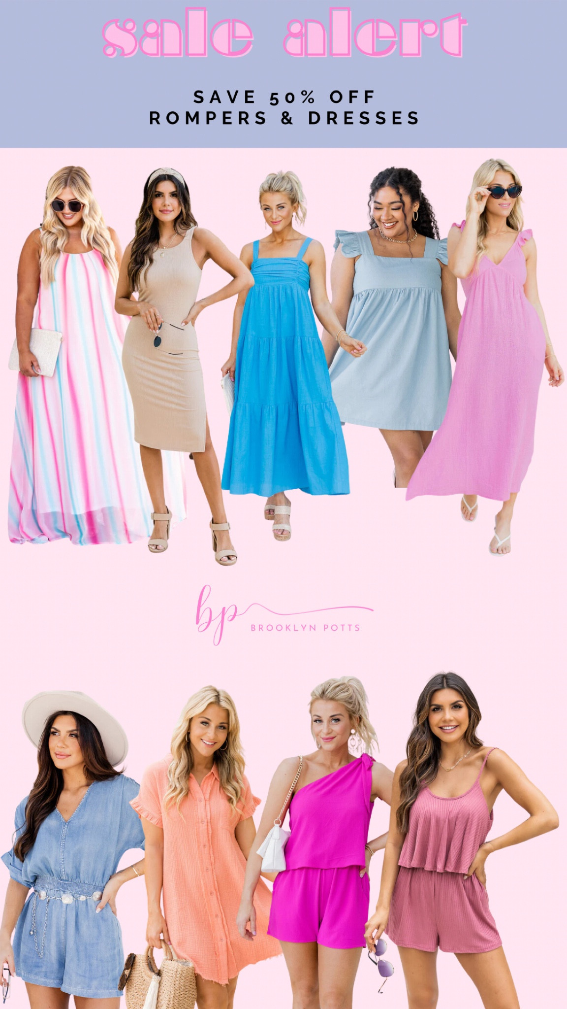 Pink lily sale alert 🚨 dresses & rompers!! 

#LTKsalealert #LTKunder100 #LTKFind