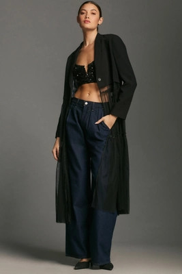 By Anthropologie Tulle Duster Blazer | Anthropologie (US)