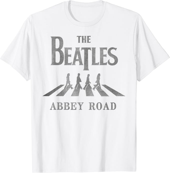 The Beatles Abbey Road Silhouette T-Shirt | Amazon (US)