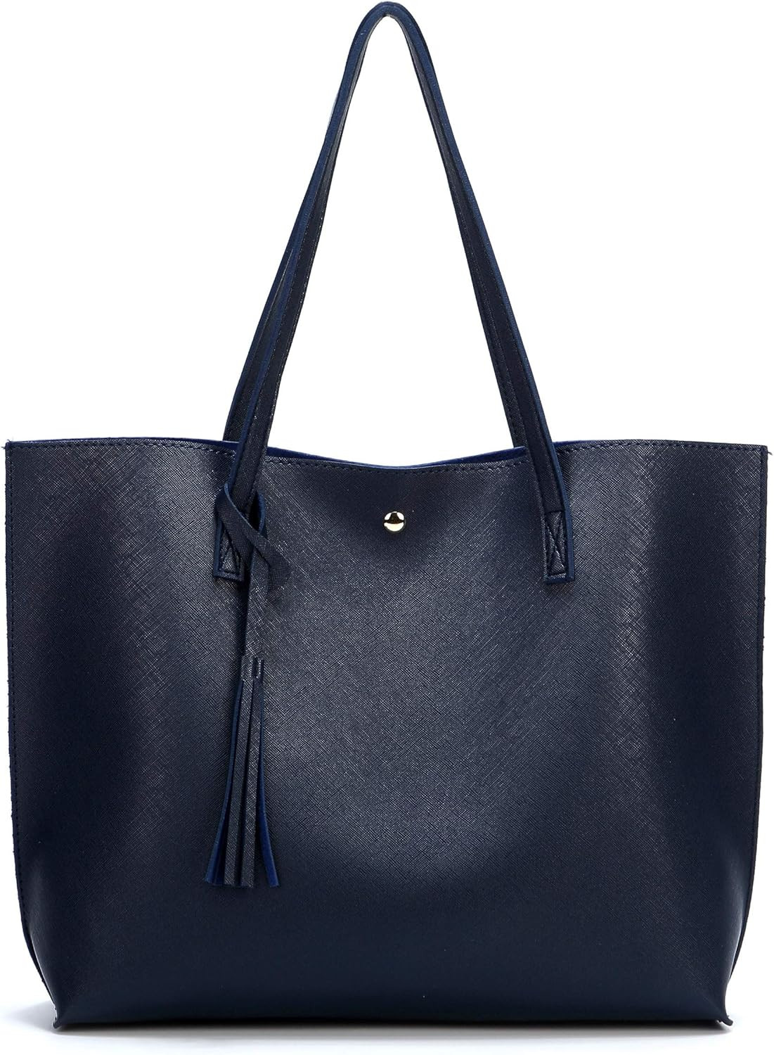 Nodykka Women Tote Bags Top Handle Satchel Handbags PU Faux Leather Tassel Shoulder Purse | Amazon (US)