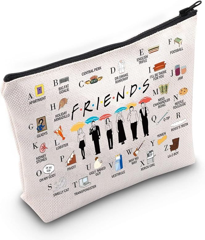 Friend TV Show Merchandise Friend TV Show Fan Gift Friend TV Show Makeup Zipper Pouch (Frien Make... | Amazon (CA)