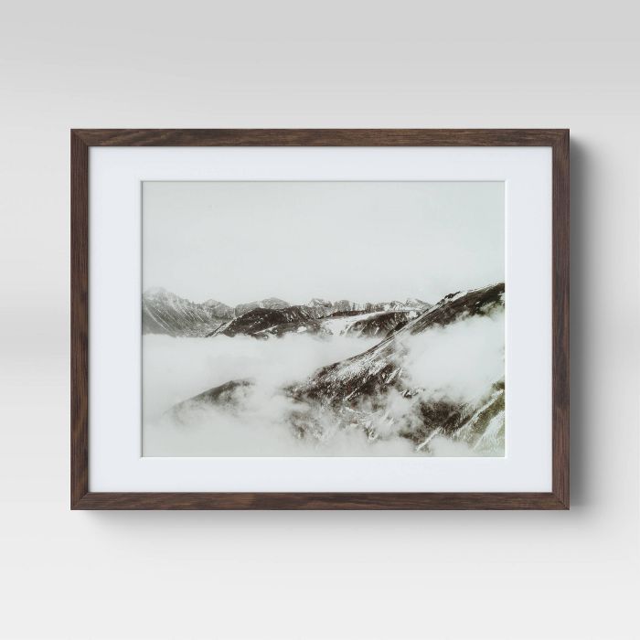 17" x 13" Mountains Framed Print - Threshold™ | Target