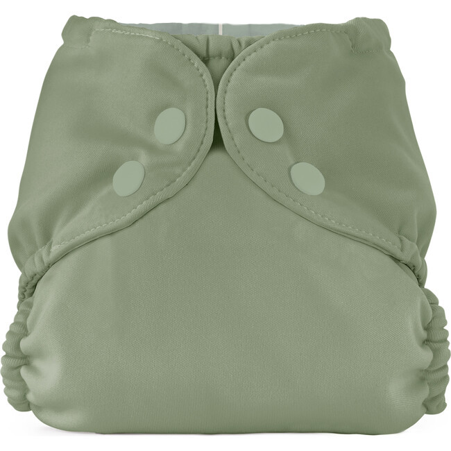 Diapers | Reusable & Waterproof Cloth Diaper Outer, Aloe (Green, Size 2) Esembly | Maisonette | Maisonette