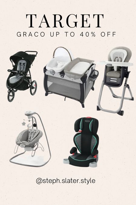 Target Graco up to 40% off today only. Baby products. Booster car seat. Stroller on sale. 

#LTKCyberweek #LTKbaby #LTKGiftGuide
