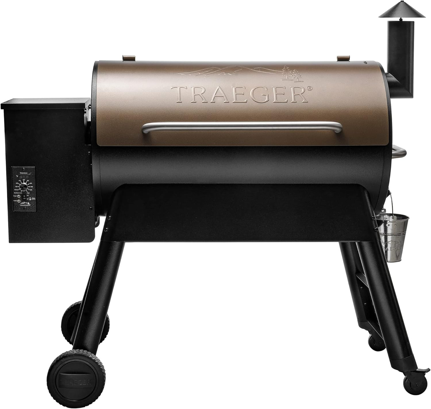 Traeger Grills Pro 34 Electric Wood Pellet Grill and Smoker, Bronze, 884 Square Inches Cook Area,... | Amazon (US)