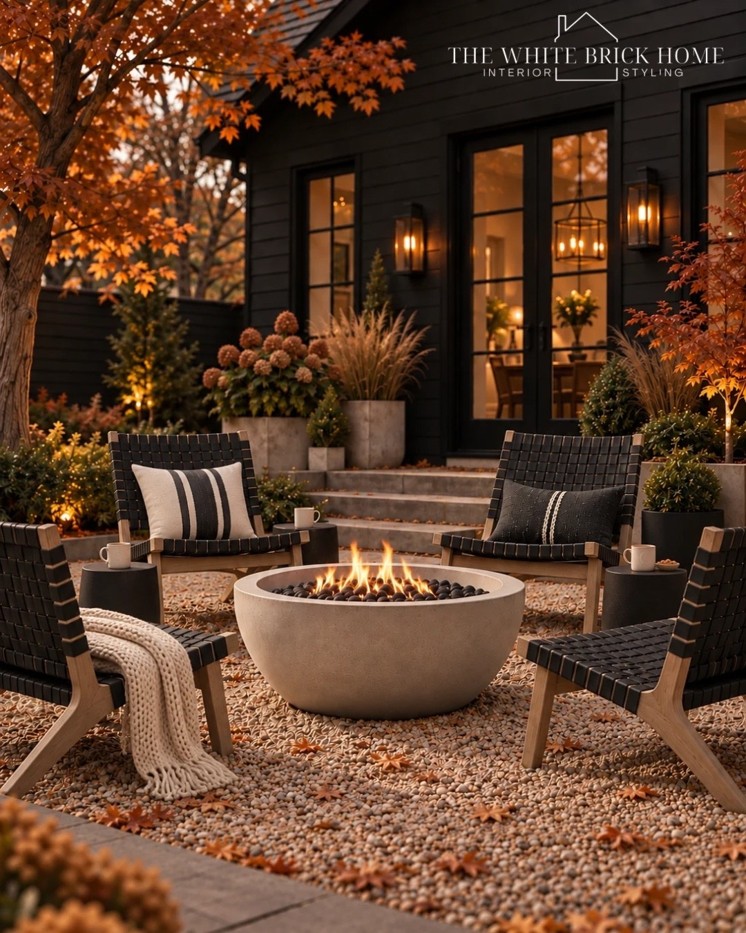 Cozy nights, elevated - modern seating, a statement fire pit, ans warm autumn layers create the ultimate outdoor gathering spot. 

Outdoor seating, outdoor patio, patio, outdoor living, outdoor patio, bonfire, bonfire pit, propane pit, outdoor chair, lounge chair, outdoor living, pottery barn, wayfair, birch lane

#LTKHome #LTKSeasonal #LTKSaleAlert