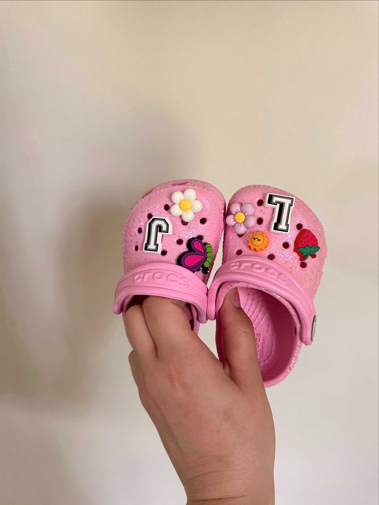 Lu’s new tiny crocs with the cutest charms ever !!!  🌸☀️🍓✨

#LTKkids #LTKbaby #LTKstyletip