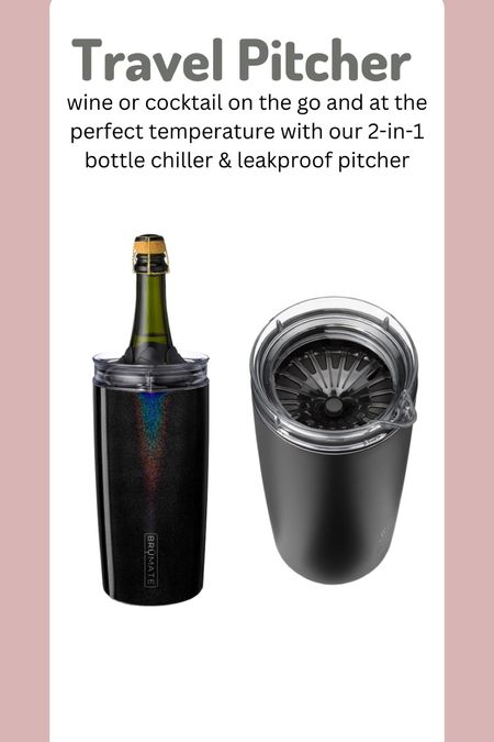 wine or cocktail on the go and at the perfect temperature with our 2-in-1 bottle chiller & leakproof pitcher

 #wine #winelover #vino #winetasting #winetime #winelovers #food #instawine #redwine #winestagram #winery #beer #wineoclock #vin #sommelier #love #vinho #foodporn #winelife #instagood #whitewine #cocktails #drinks #bar #foodie #drink #drinksonthego #travelwine #pitcher #travelpitcher #cocktail #imbibe #cocktaildress #cocktailsofinstagram #cocktailoftheday #cocktailparty #cocktailart #cocktailgram #cocktailculture #cocktaillovers #cocktailrecipe #cocktailrecipes #cocktailsanddreams #cocktailnight #cocktailring #cocktailoclock #cocktailbars #cocktaillover #cocktailsforyou #cocktailsathome #cocktaildresses #cocktailsonthego



#LTKunder100 #LTKhome