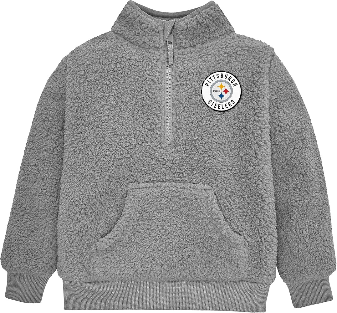 Gerber Baby NFL Team Sherpa Mock Neck Pull Over Sweatshirt | Amazon (US)