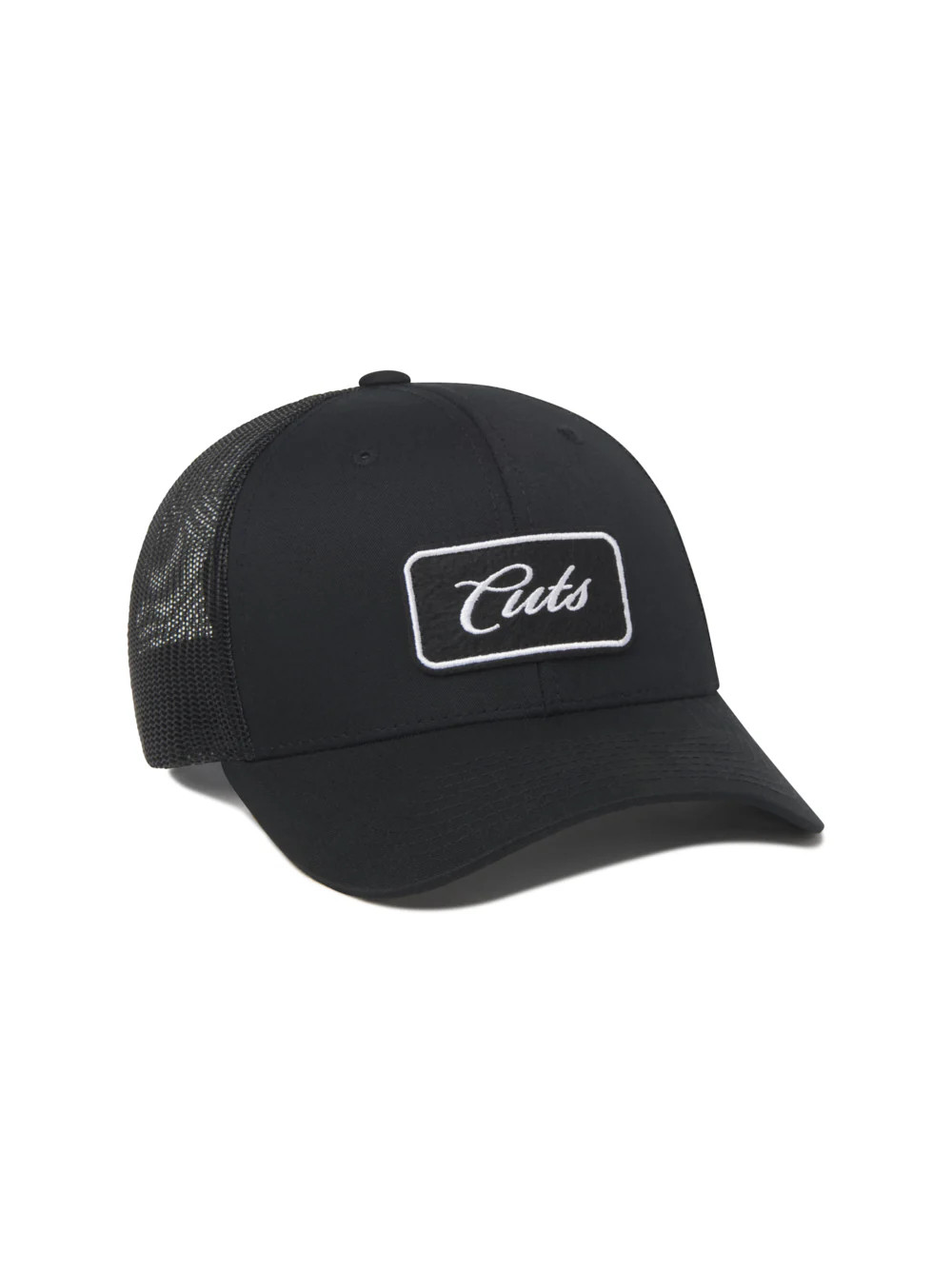 Patch Trucker Hat | Black | Cuts Clothing
