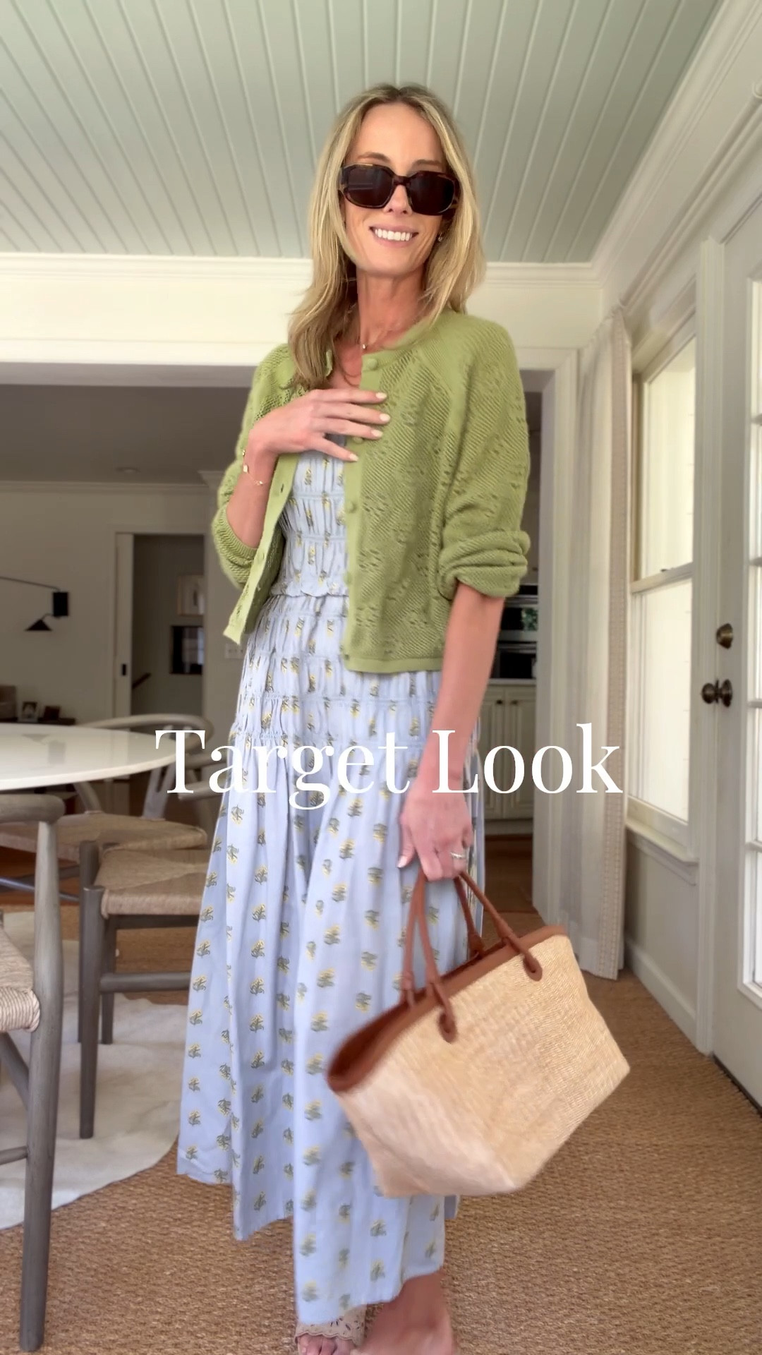 Small dress and Medium sweater!! 