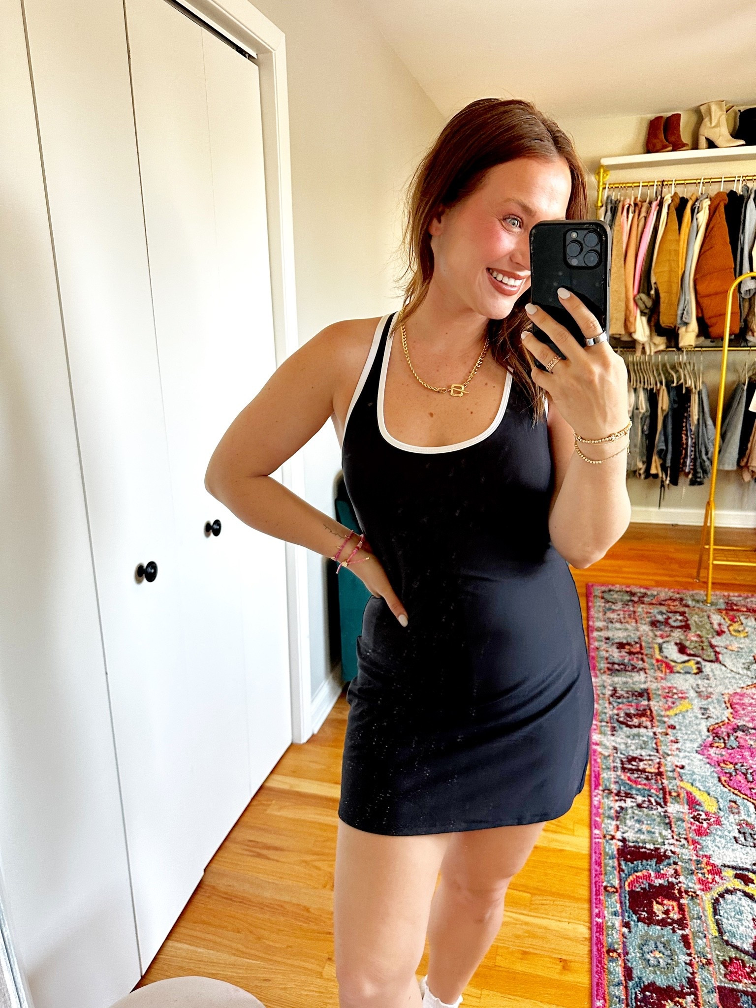 My summer wardrobe consists of workout clothes and sun shirts, this workout dress is half off right now.

#LTKSaleAlert #LTKWorkwear #LTKfitnessgoals