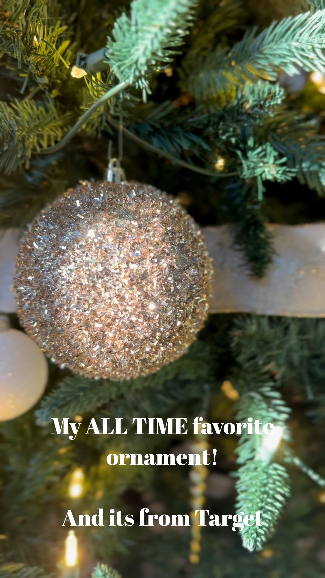 Target ornament set of 9 for under $15!

Glitter gold ornament 
Target Christmas find
Favorite ornament
Gold Christmas 

#LTKSeasonal #LTKHoliday #LTKHome