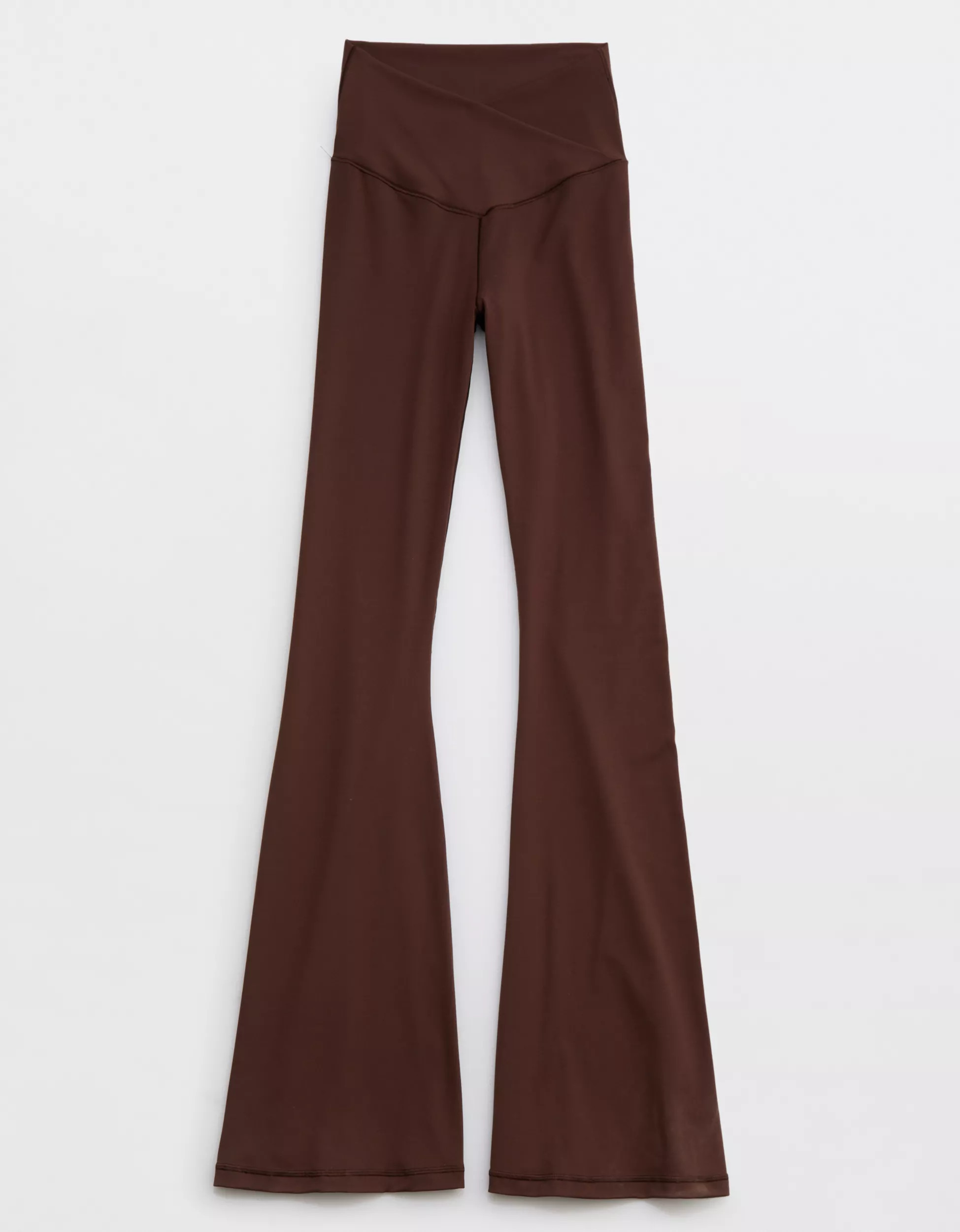 OFFLINE By Aerie Real Me High Waisted Crossover Flare Legging | Aerie