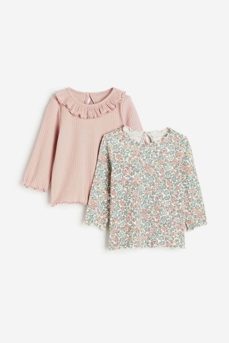 2-pack Ribbed Tops | H&M (US + CA)