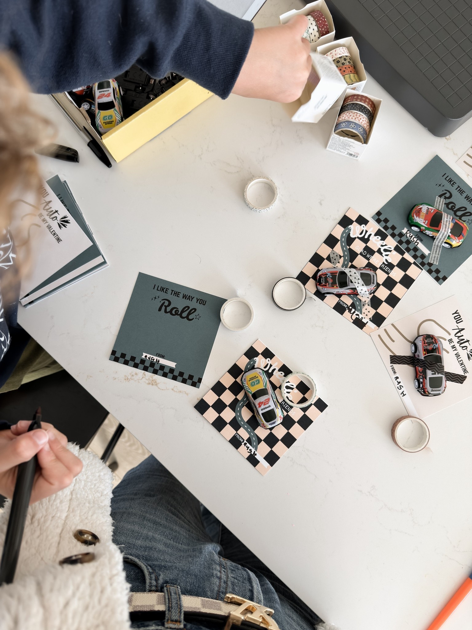 Cutest DIY non-Candy Valentines!❤️🏁 Ships prime and would get here before Valentines Day!

#LTKmomlife #LTKKids #LTKValentine