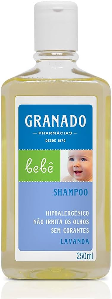 Shampoo Bebê Lavanda, Granado, Lilás, 250ml | Amazon (BR)