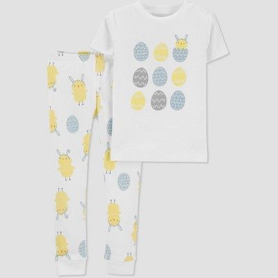 Toddler Boys' 2pc Easter Eggs Snug Fit Pajama Set - Just One You® made by carter's | Target