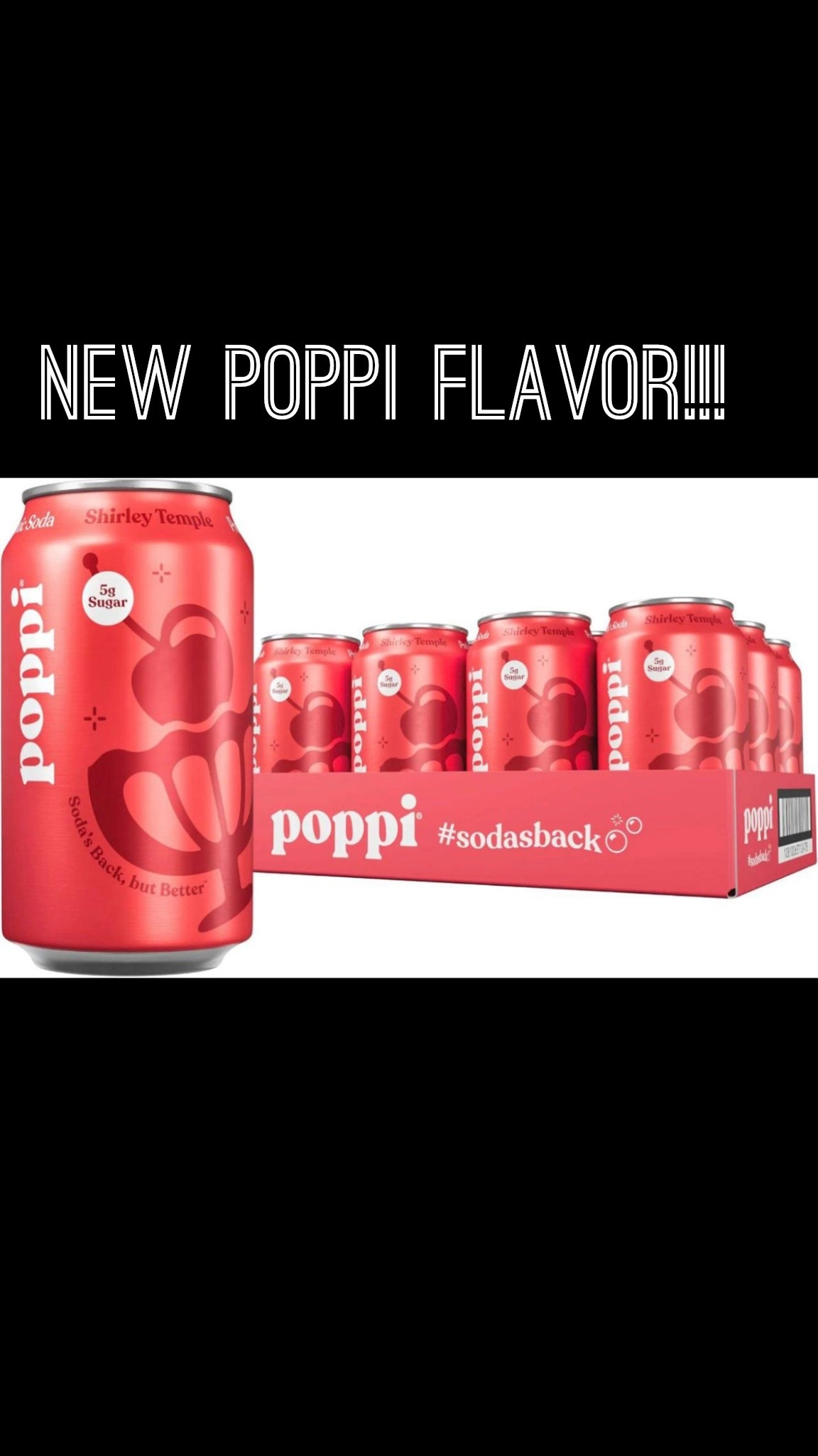 New Poppi flavor now available!! Shirley Temple flavor! #poppi #probioticsoda #drinks

#LTKmomlife #LTKselfcare #LTKfoodie