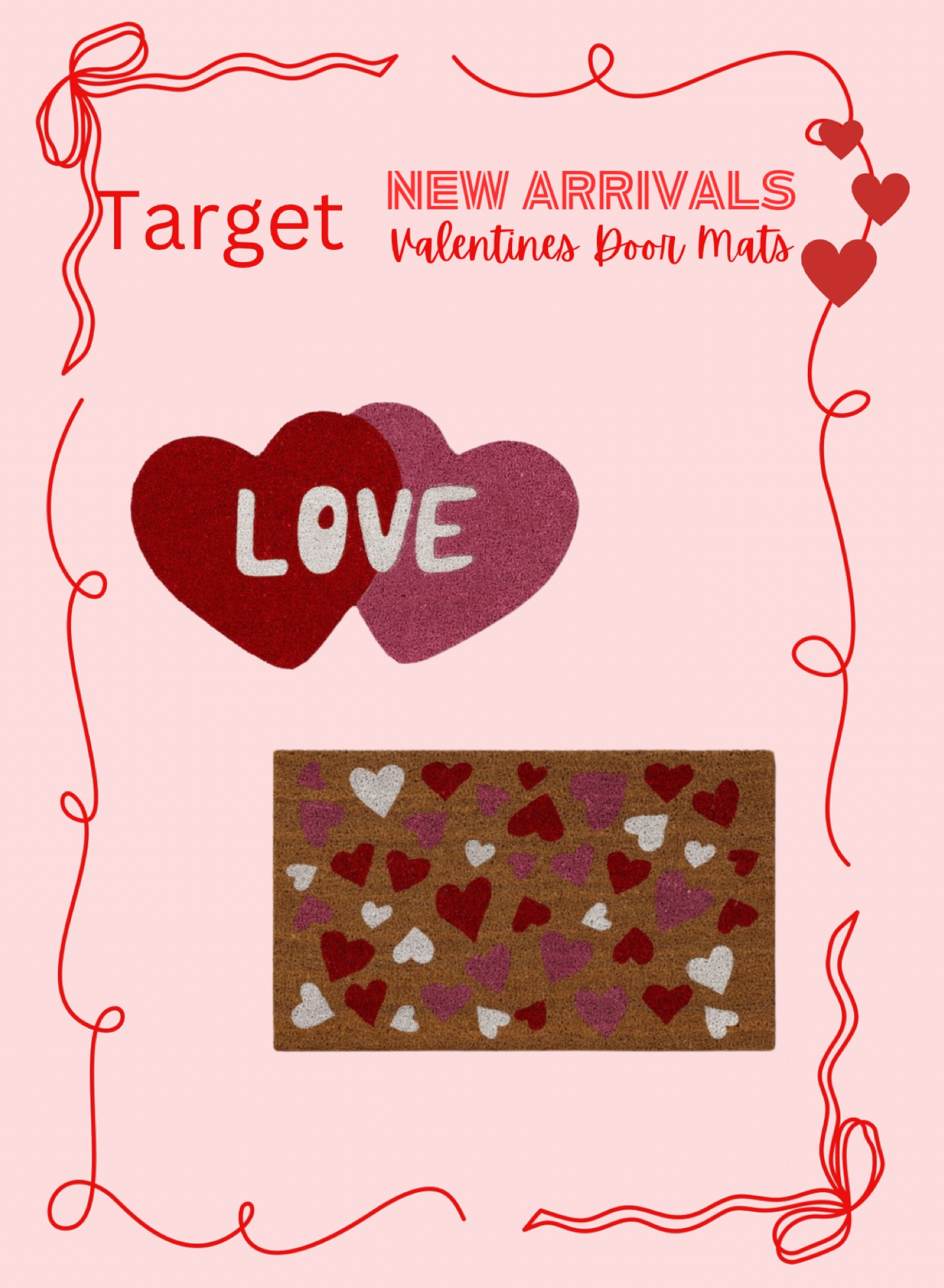Target Valentines Door Mat 💌✨
#target #valentinesdecor #doormat 

#LTKSeasonal #LTKGiftGuide