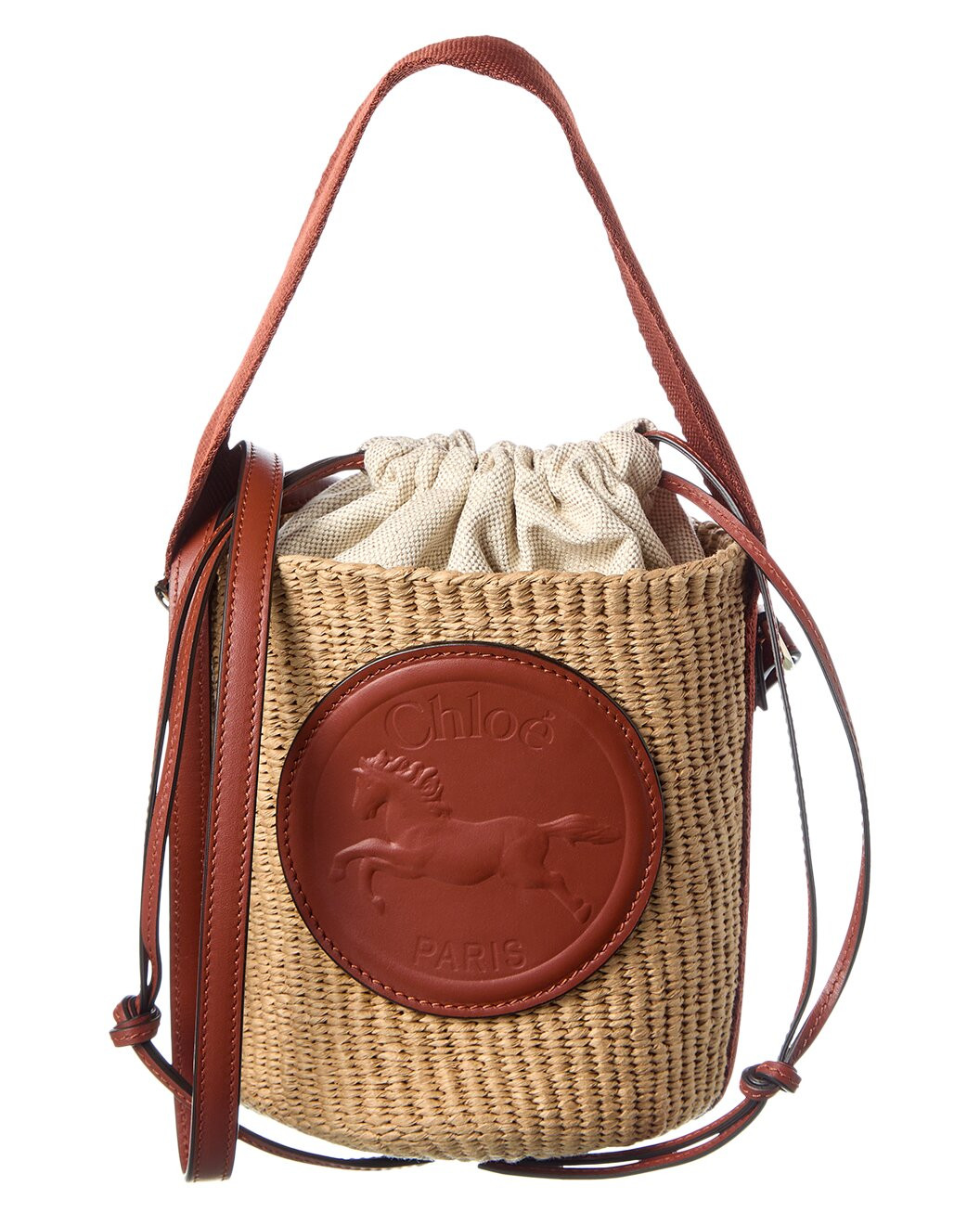 Horse Medal Paper & Leather Bucket Bag | Gilt & Gilt City