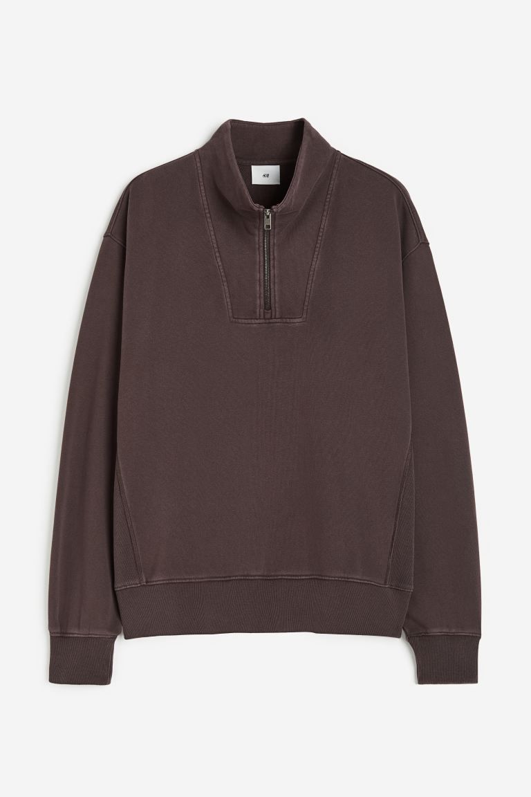 Loose Fit Half-zip Sweatshirt | H&M (US + CA)