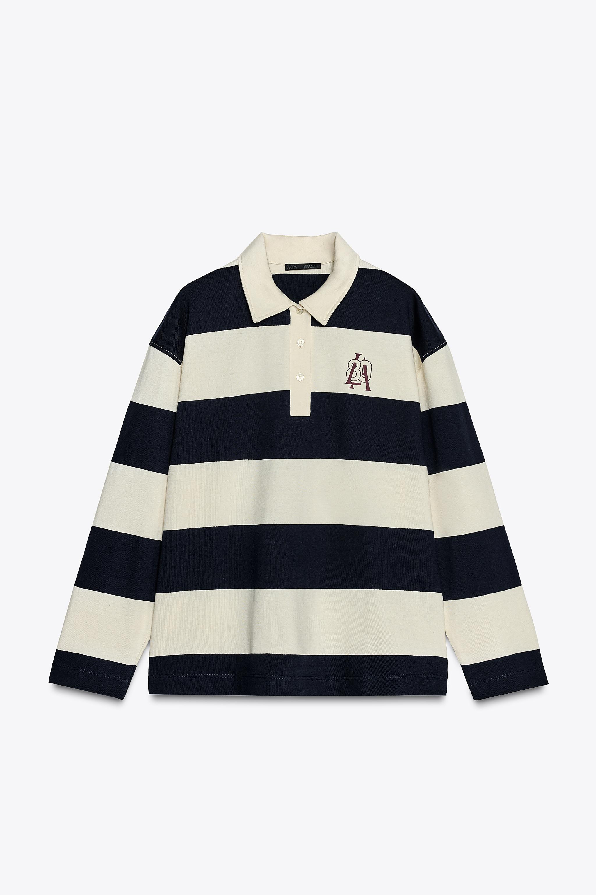 STRIPED POLO SHIRT | Zara UK