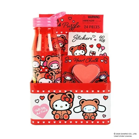 Hello Kitty and Friends Tin Valentines Gift Set | Walmart (US)