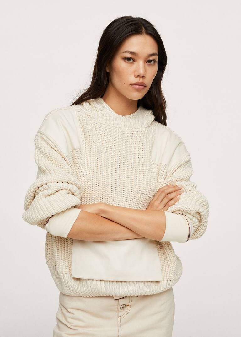 Knit pocket sweater | MANGO (US)