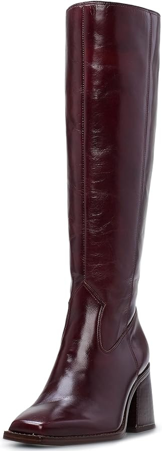 Vince Camuto Women's Sangeti Stacked Heel Knee High Boot Fashion | Amazon (US)