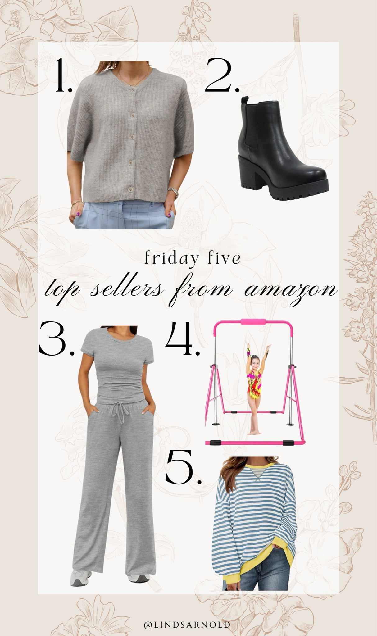 Friday 5: top sellers from Amazon!

#LTKKids #LTKFindsUnder50 #LTKStyleTip