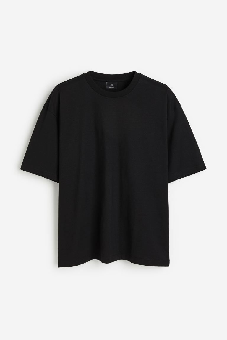 Oversized Fit Cotton T-shirt | H&M (US + CA)