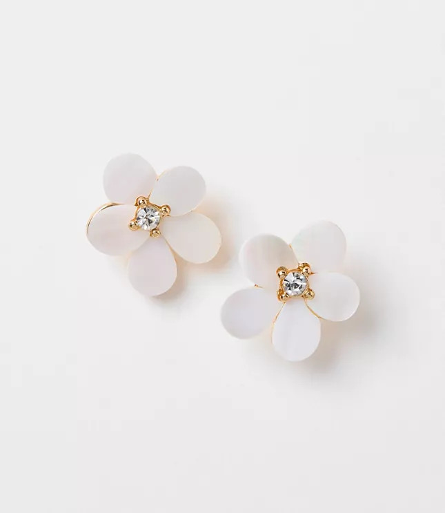 Mini Flower Stud Earrings | LOFT