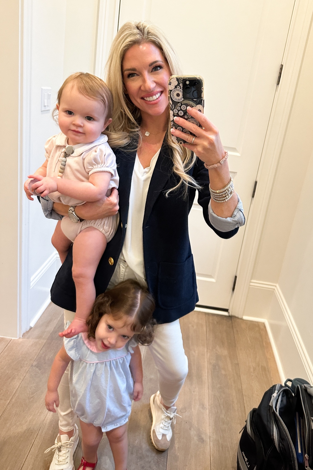 OOTD with my sweet babies!🥰
Love this blazer paired with my favorite Tory Burch sneakers!👟 They go with everything!
Also linking my kiddos clothes! Love anything from Lullaby Set👶🏼🧸💗

#LTKHoliday #LTKbaby #LTKstyletip
