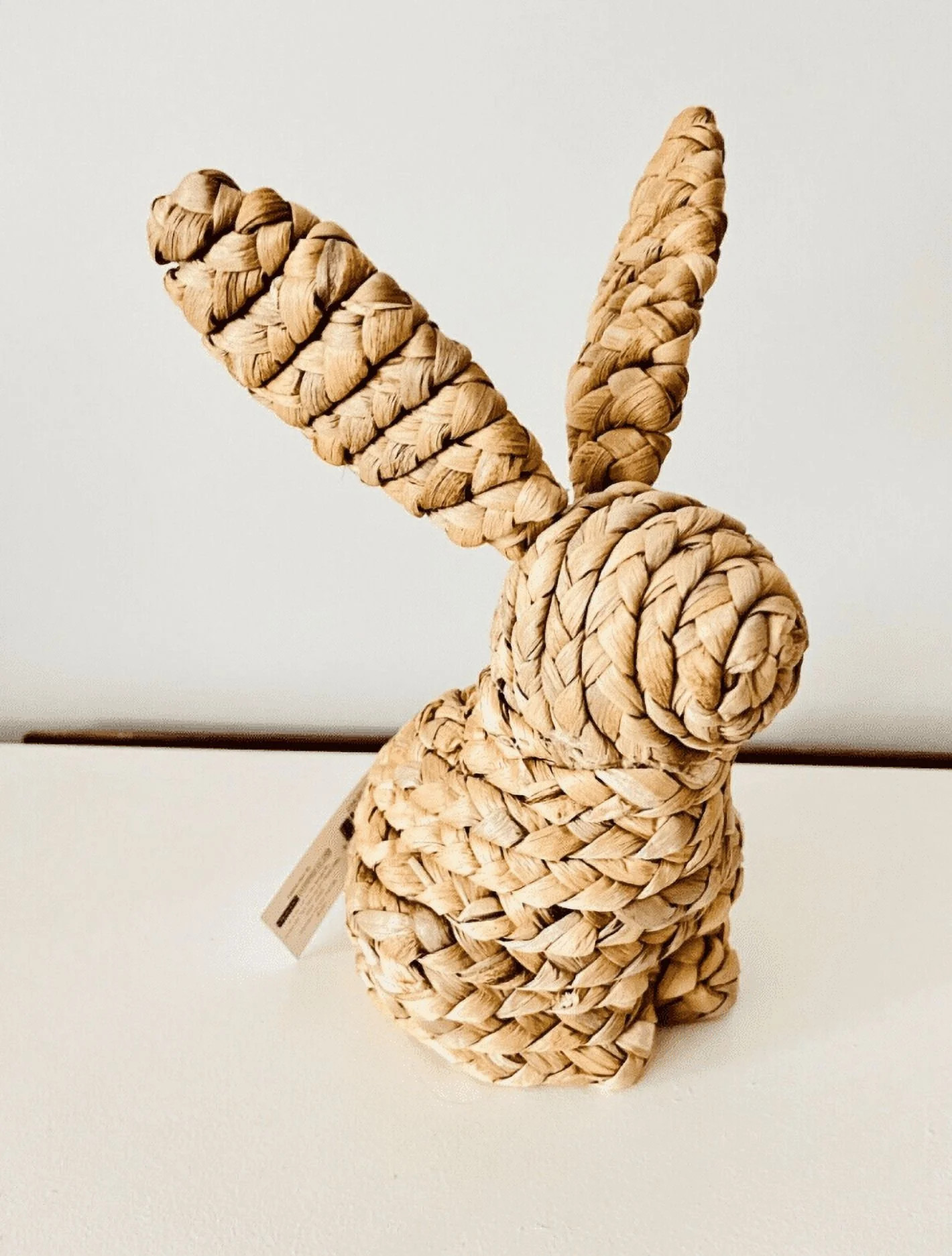 Target Bullseye Playground Easter 2023 Large Braided Woven Straw Bunny Figurine | Walmart (US)