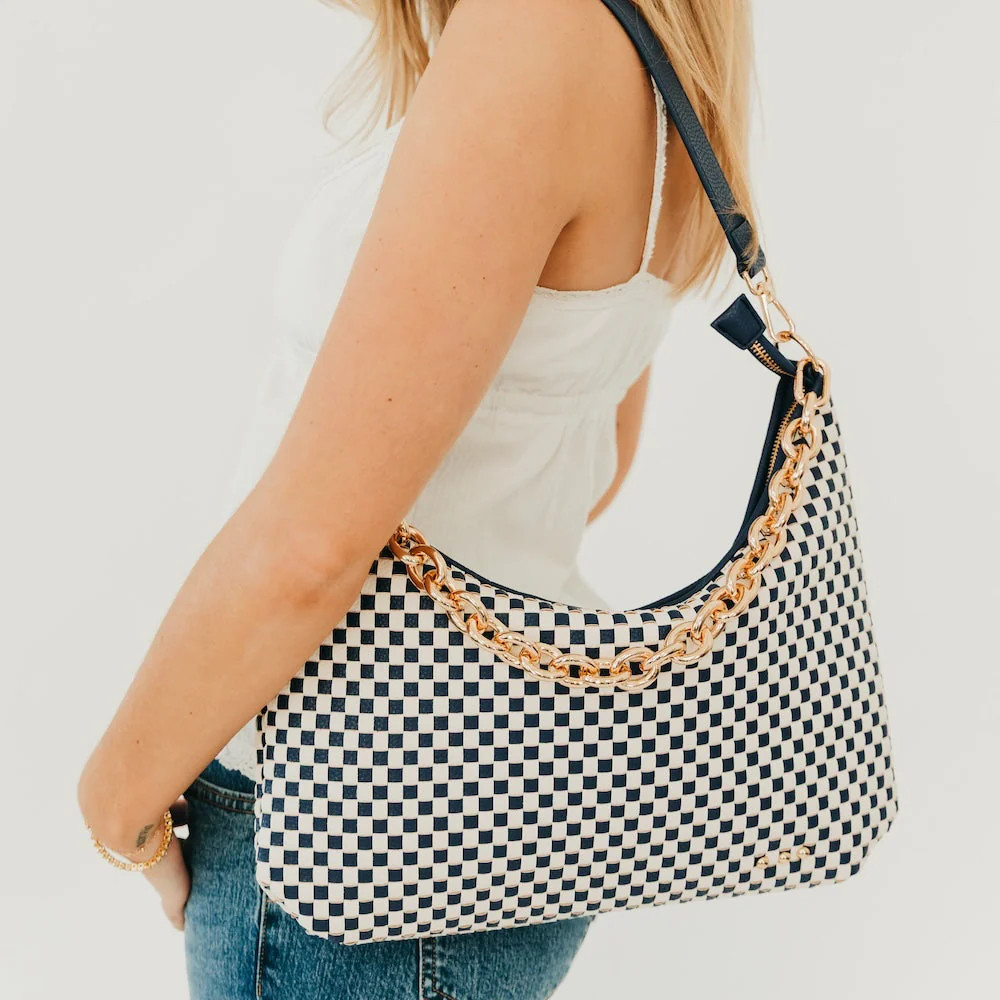 Sienna Slouchy Woven Shoulder Bag - NEW COLORS! | Pretty Simple