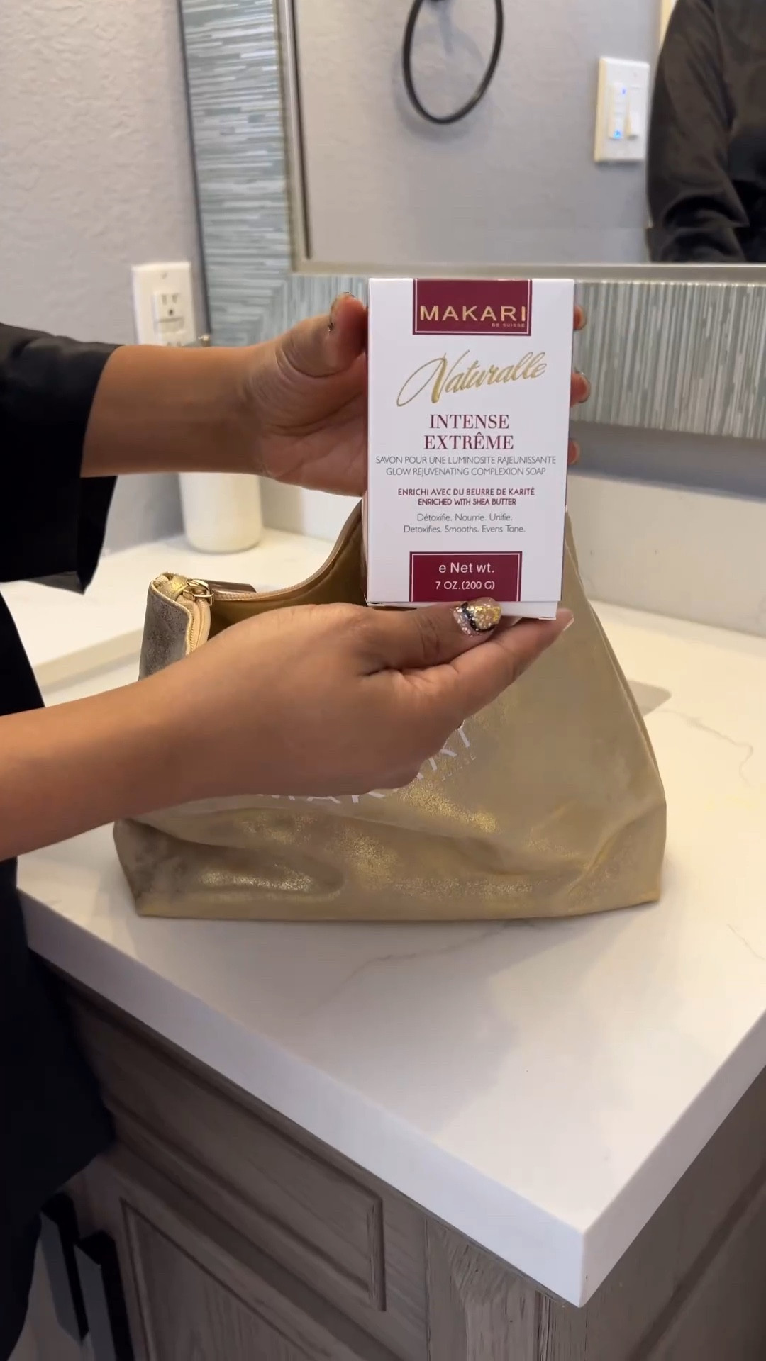 #ad Lately, I’ve been loving my @makaridesuisse Naturalle Intense Extreme Value Kit for my nightly routine! 💕 Shop their gift sets for the holidays with my @shop.LTK link and on the LTK app! #MakariDeSuisse #MakariPartner #glowwithmakari #naturalle #liketkit 

#LTKbeauty #LTKGiftGuide #LTKHoliday